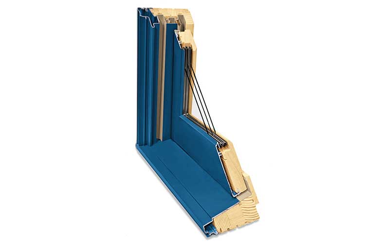 Aluminium-Clad-Wood-Cross-Section-UK