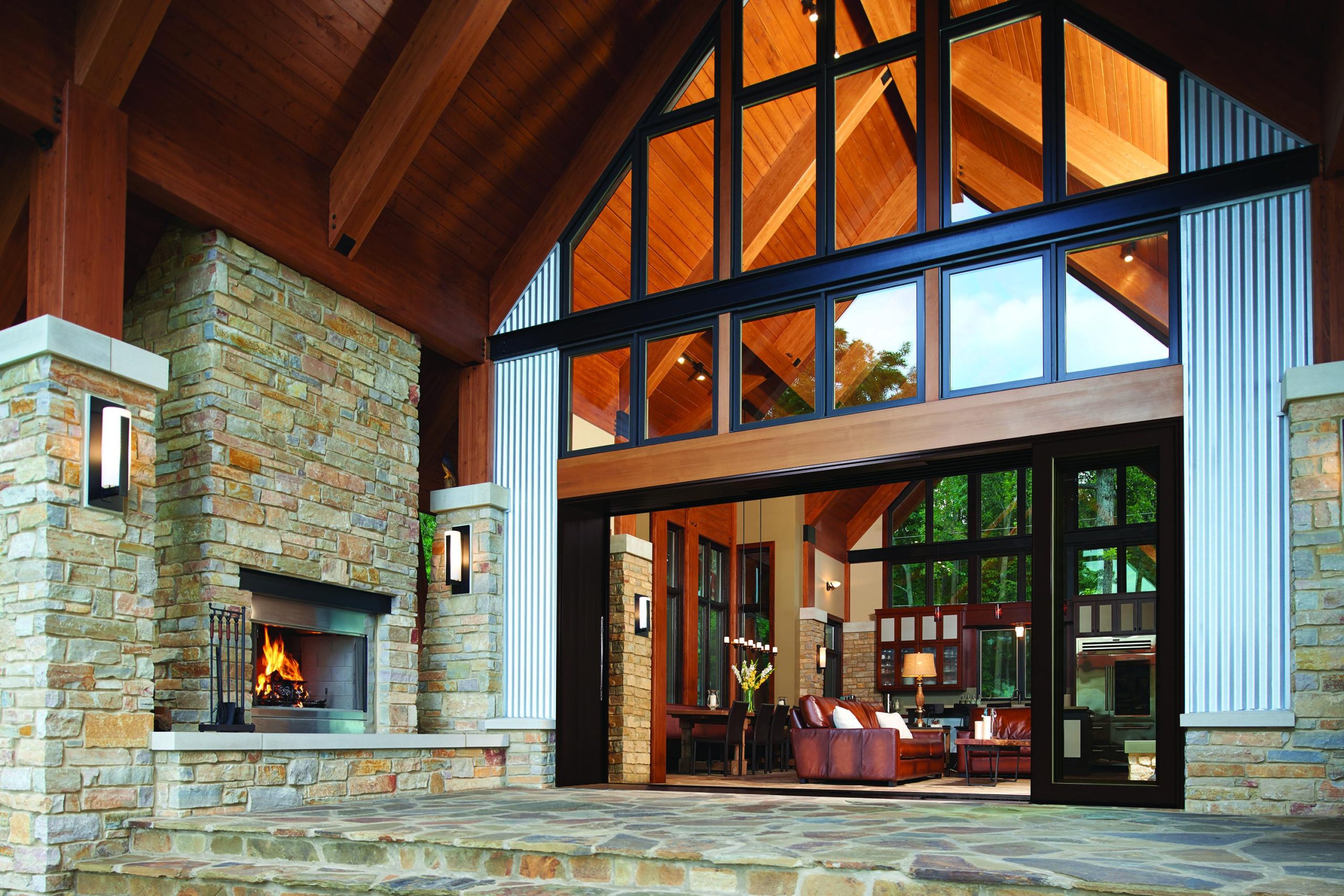Patio Door Options: Bifold Doors, Sliding Patio Doors, & French Doors Marvin_Ultimate_Multi-Slide_Door_Geist Indianapolis.jpg